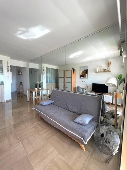 Studio Port Marina - Parking Prive, Climatise Au Ducal Villeneuve-Loubet Buitenkant foto