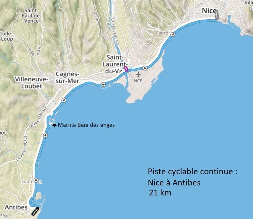 Studio Port Marina - Parking Prive, Climatise Au Ducal Villeneuve-Loubet Buitenkant foto